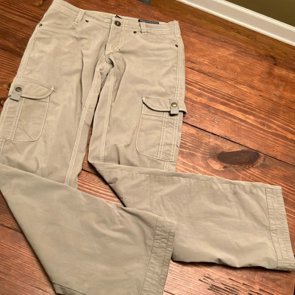Kühl pants, women’s size 2, vintage patina dye.